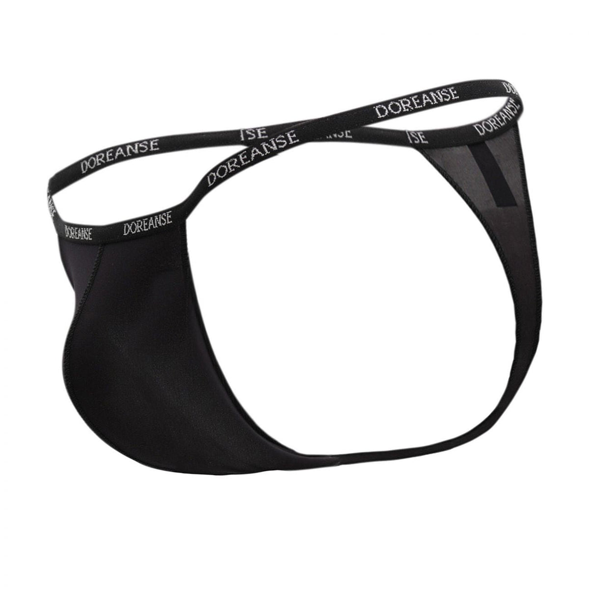 Doreanse Men's Underwear 1390-BLK Aire Thong Color Black