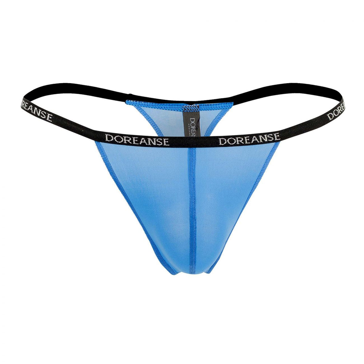 Doreanse Men's Underwear 1390-BLU Aire Thongs Color Cobalt Blue