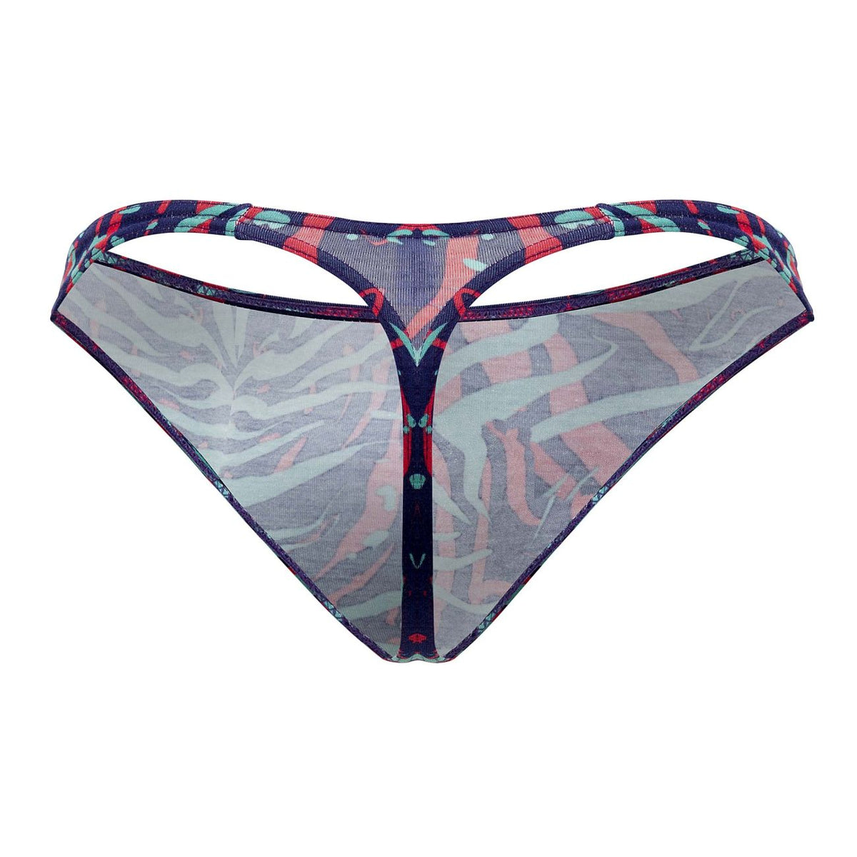 Doreanse Men's Underwear 1406-PRN Submarine Thongs Color Printed