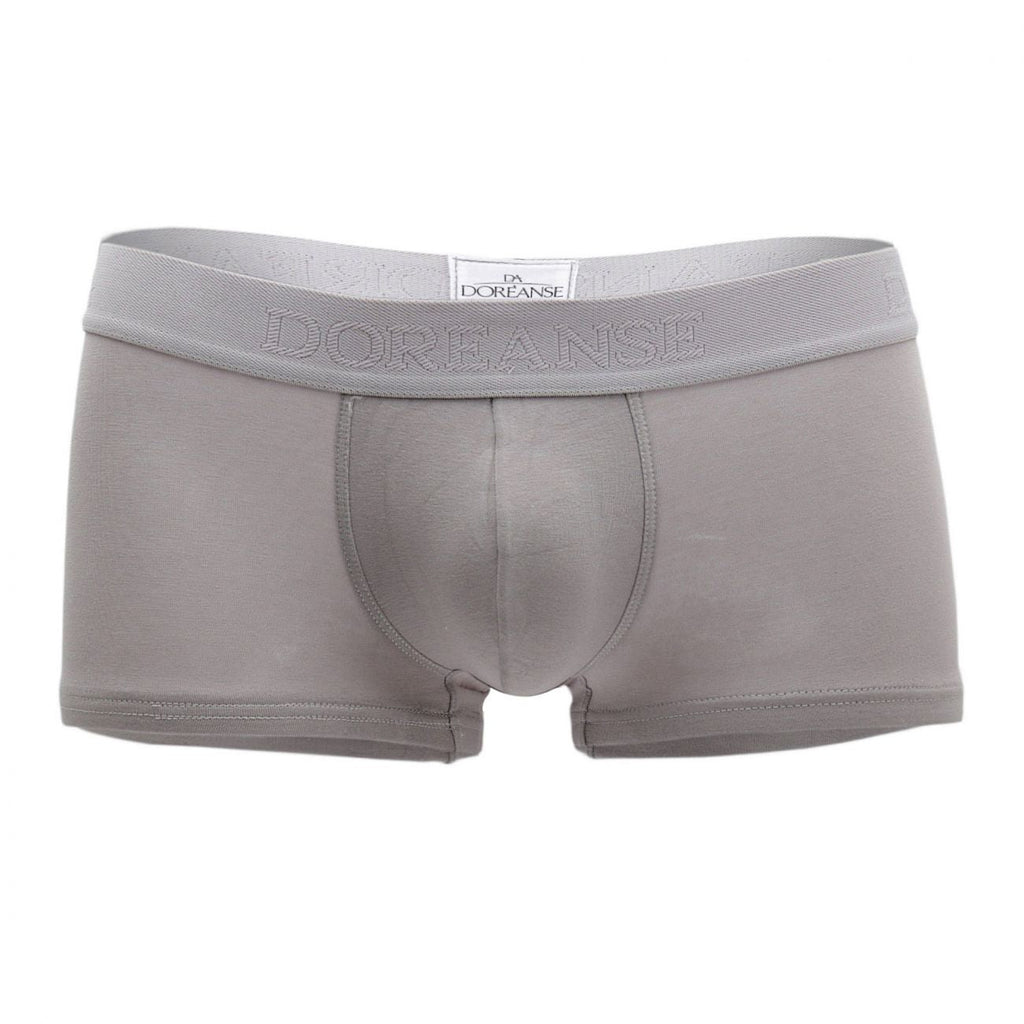 Doreanse Men's Underwear 1760-GRY Low-rise Trunk Color Gray