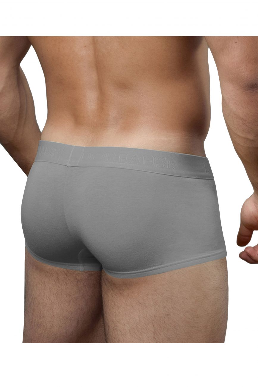 Doreanse Men's Underwear 1760-GRY Low-rise Trunk Color Gray