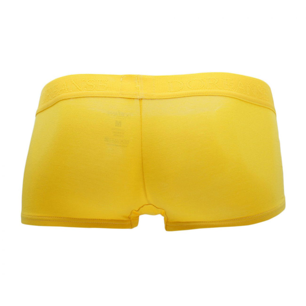 Doreanse Men's Underwear 1760-YLW Low-rise Trunk Color Yellow