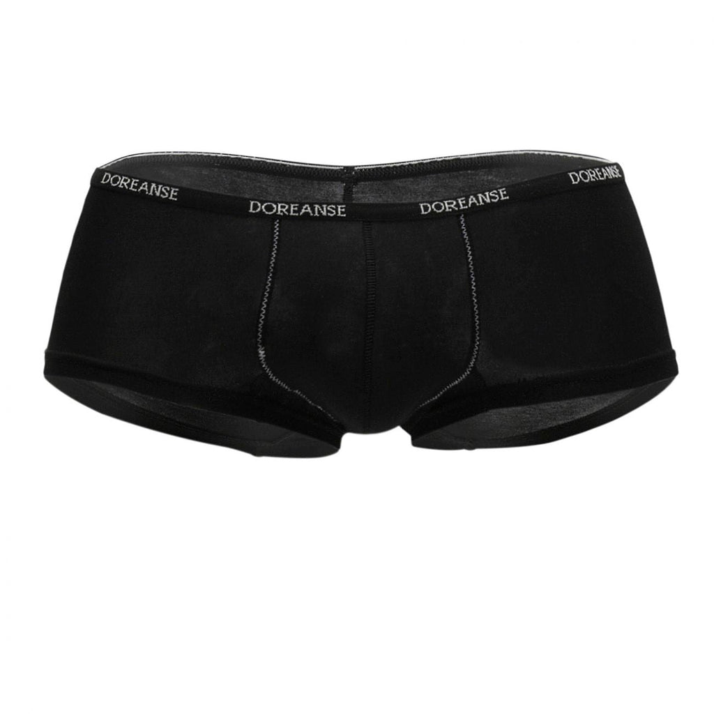 Doreanse Men's Underwear 1781-BLK Naked Mini Trunk Color Black