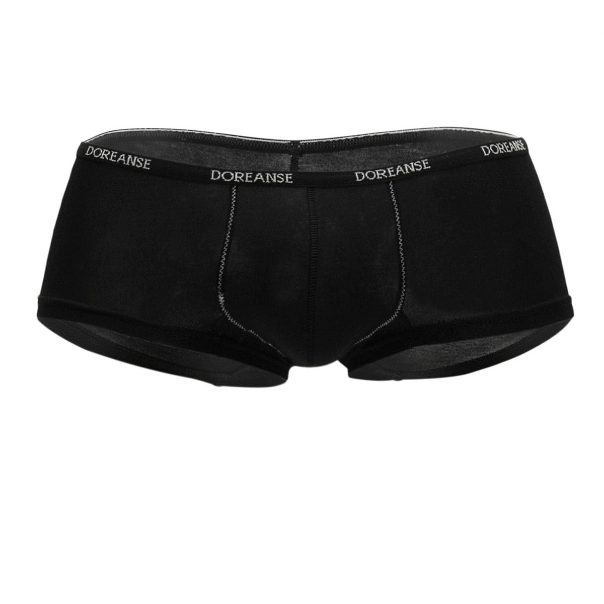 Doreanse Men's Underwear 1781-BLK Naked Mini Trunk Color Black