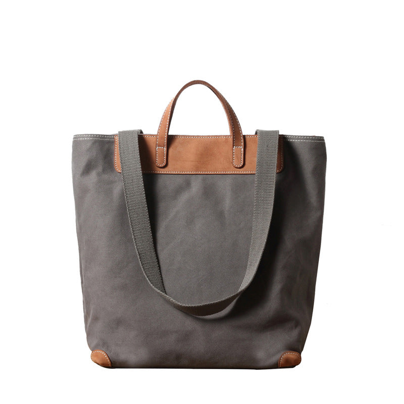 Durable Canvas Tote Bag Casual Shoulder Bags Unisex Canvas Handbags Shopping Bag