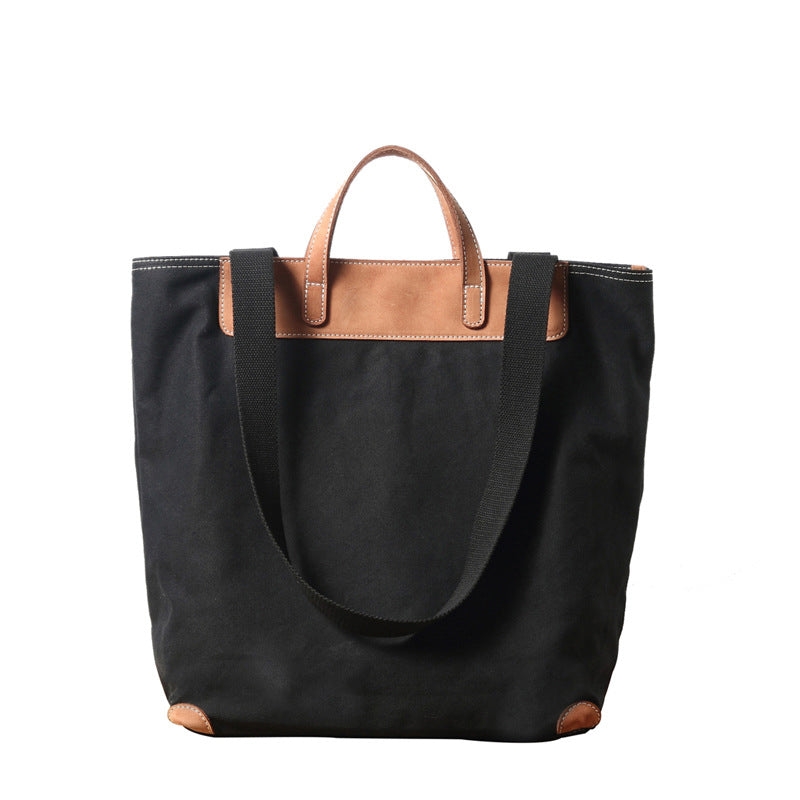 Durable Canvas Tote Bag Casual Shoulder Bags Unisex Canvas Handbags Shopping Bag