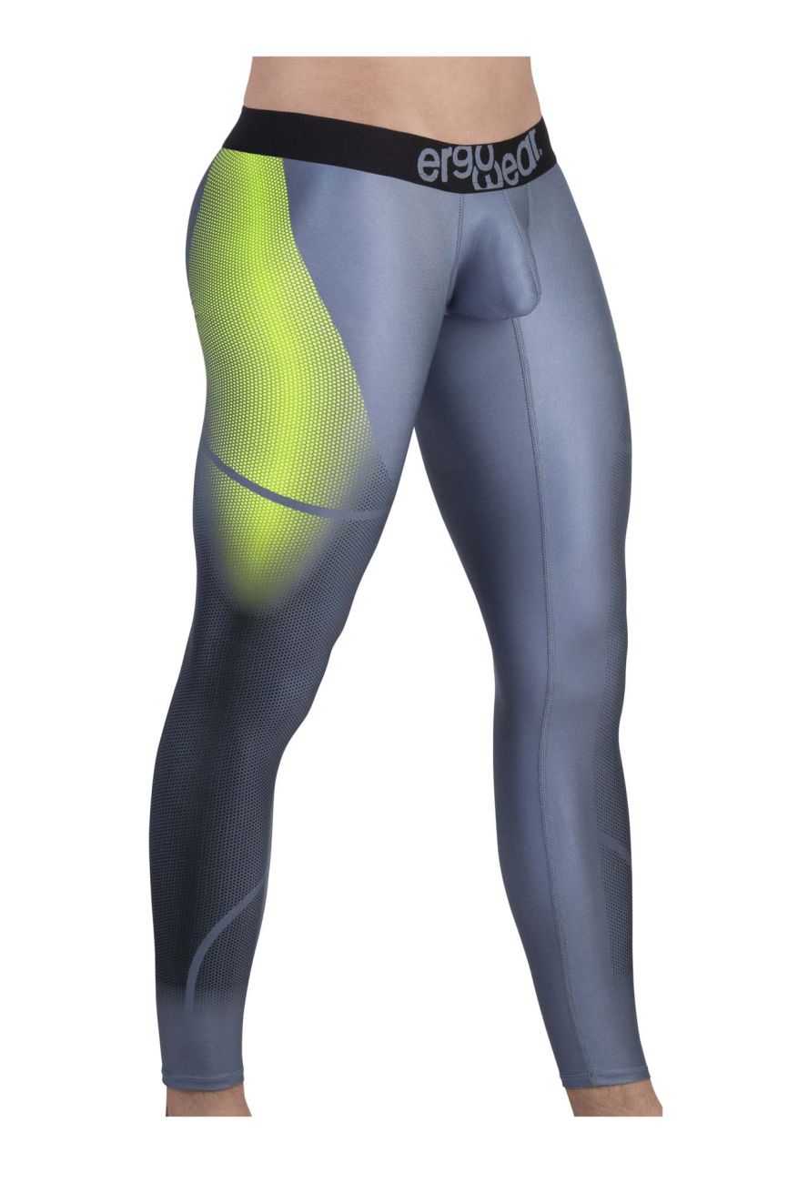 ErgoWear Men's active and swimwear EW1604 MAX SE Athletic Pants Color Gray-Green