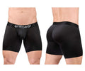 ErgoWear Men's Underwear EW1690 MAX FLOW Boxer Briefs Color Black