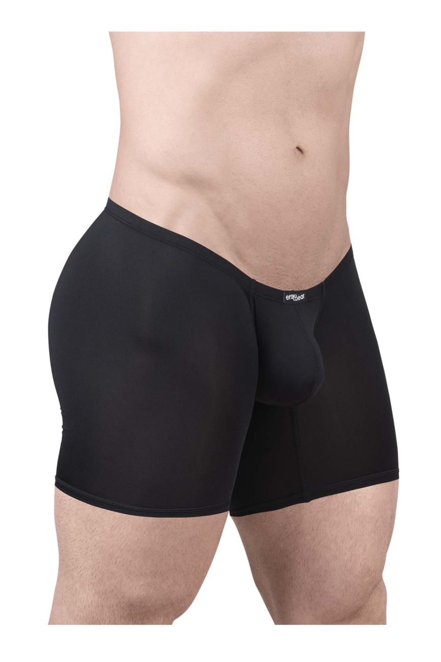 ErgoWear Men's Underwear EW1702 X4D Boxer Briefs Color Black