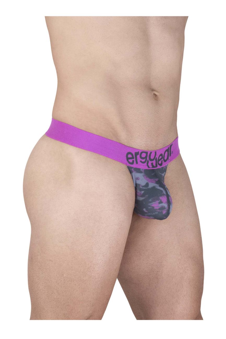 ErgoWear Men's Underwear EW1714 MAX SE CAMO G-String Color Pink