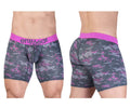 ErgoWear Men's Underwear EW1717 MAX SE CAMO Boxer Briefs Color Pink