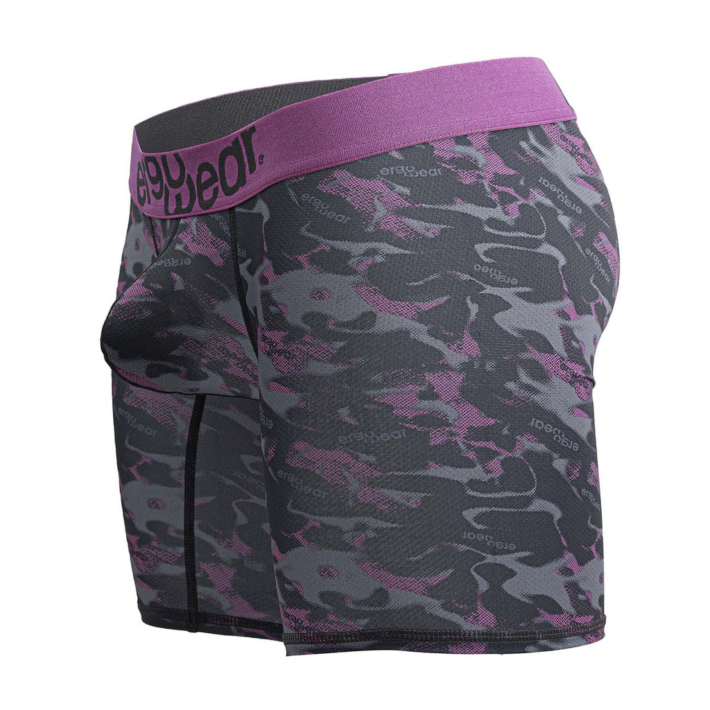 ErgoWear Men's Underwear EW1717 MAX SE CAMO Boxer Briefs Color Pink