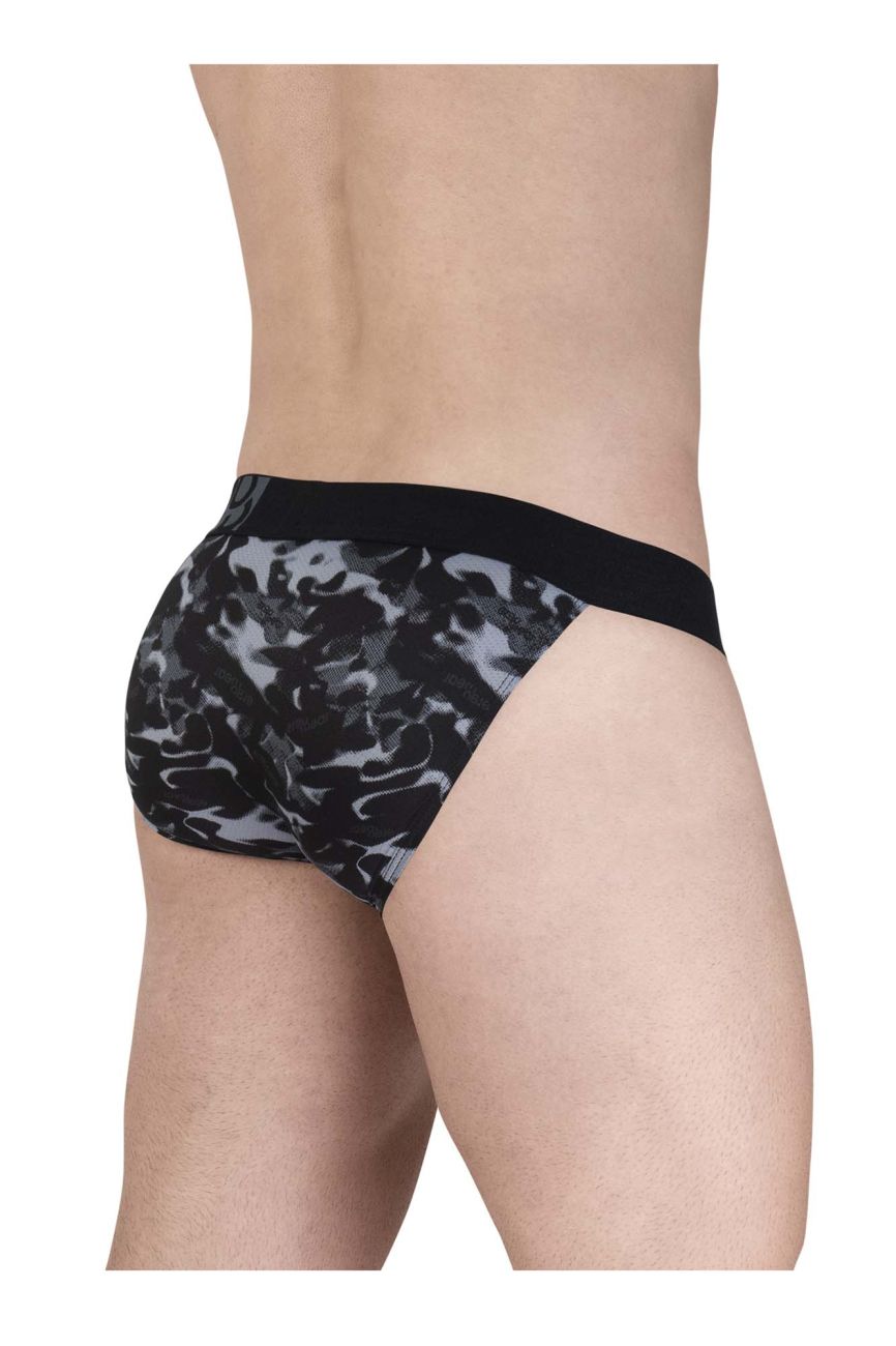 ErgoWear Men's Underwear EW1723 MAX SE CAMO Bikini Color Black