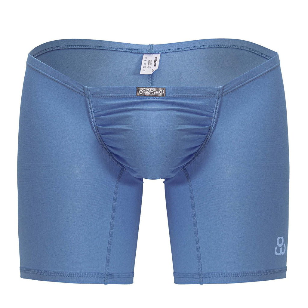 ErgoWear Men's Underwear EW1733 FEEL GR8 Cotton Boxer Briefs Color Light Blue