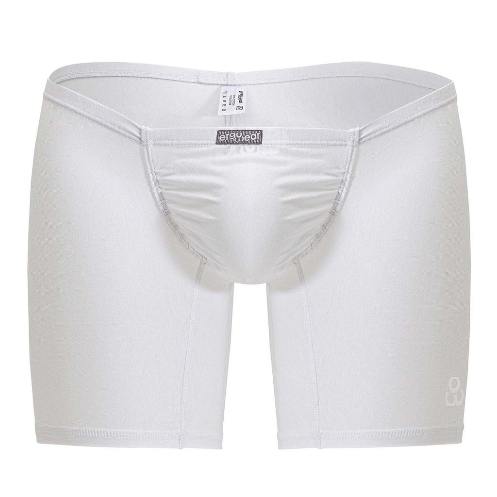 ErgoWear Men's Underwear EW1737 FEEL GR8 Cotton Boxer Briefs Color White