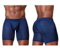 ErgoWear Men's Underwear EW1753 FEEL SE Boxer Briefs Color Navy Blue