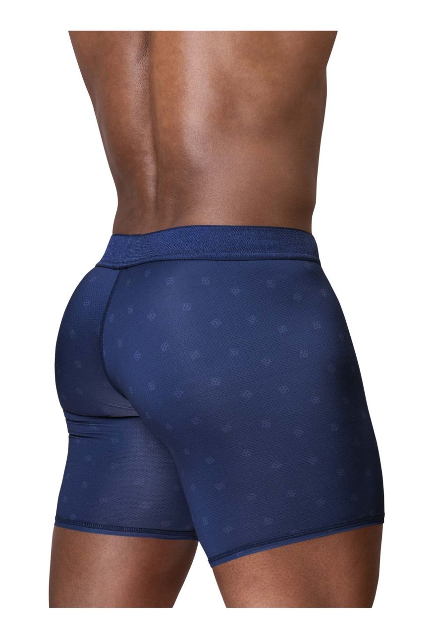 ErgoWear Men's Underwear EW1753 FEEL SE Boxer Briefs Color Navy Blue