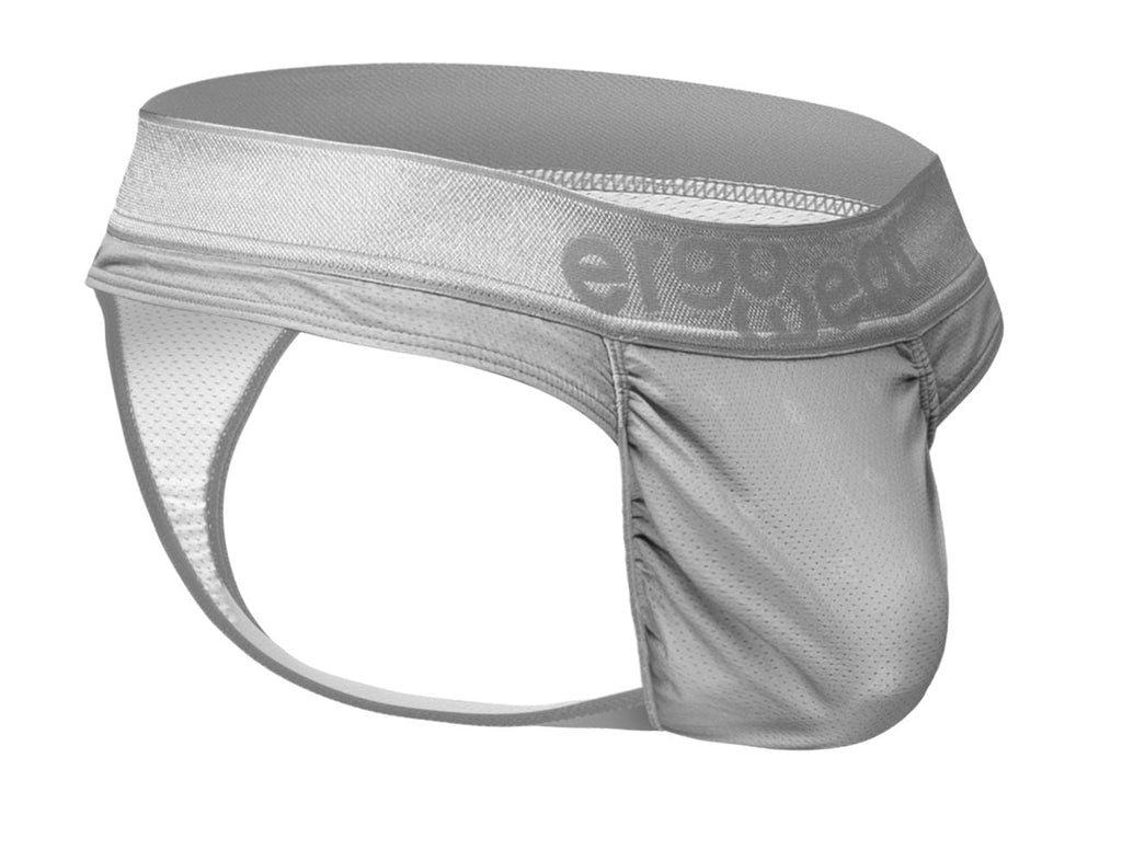 ErgoWear Men's Underwear EW1758 FEEL SE Thongs Color Silver