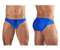 ErgoWear Men's active and swimwear EW1764 FEEL SW Swim Briefs Color Blue-Sunglasses