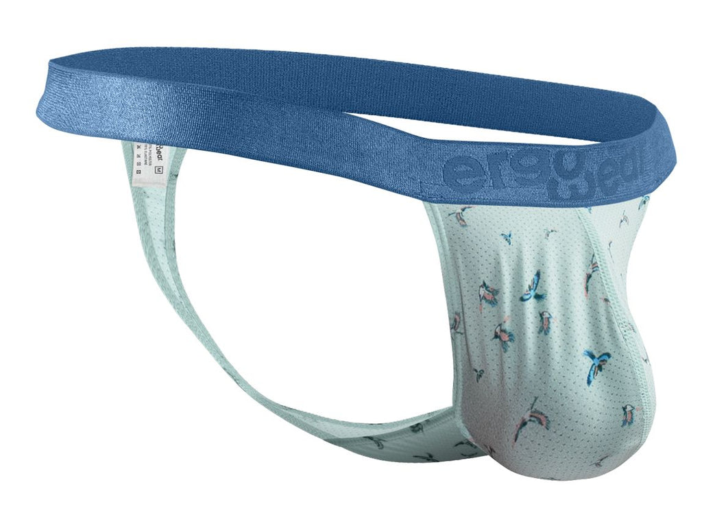ErgoWear Men's Underwear EW1776 SLK SE G-String Color Frost-Birds