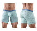 ErgoWear Men's Underwear EW1779 SLK SE Boxer Briefs Color Frost-Birds