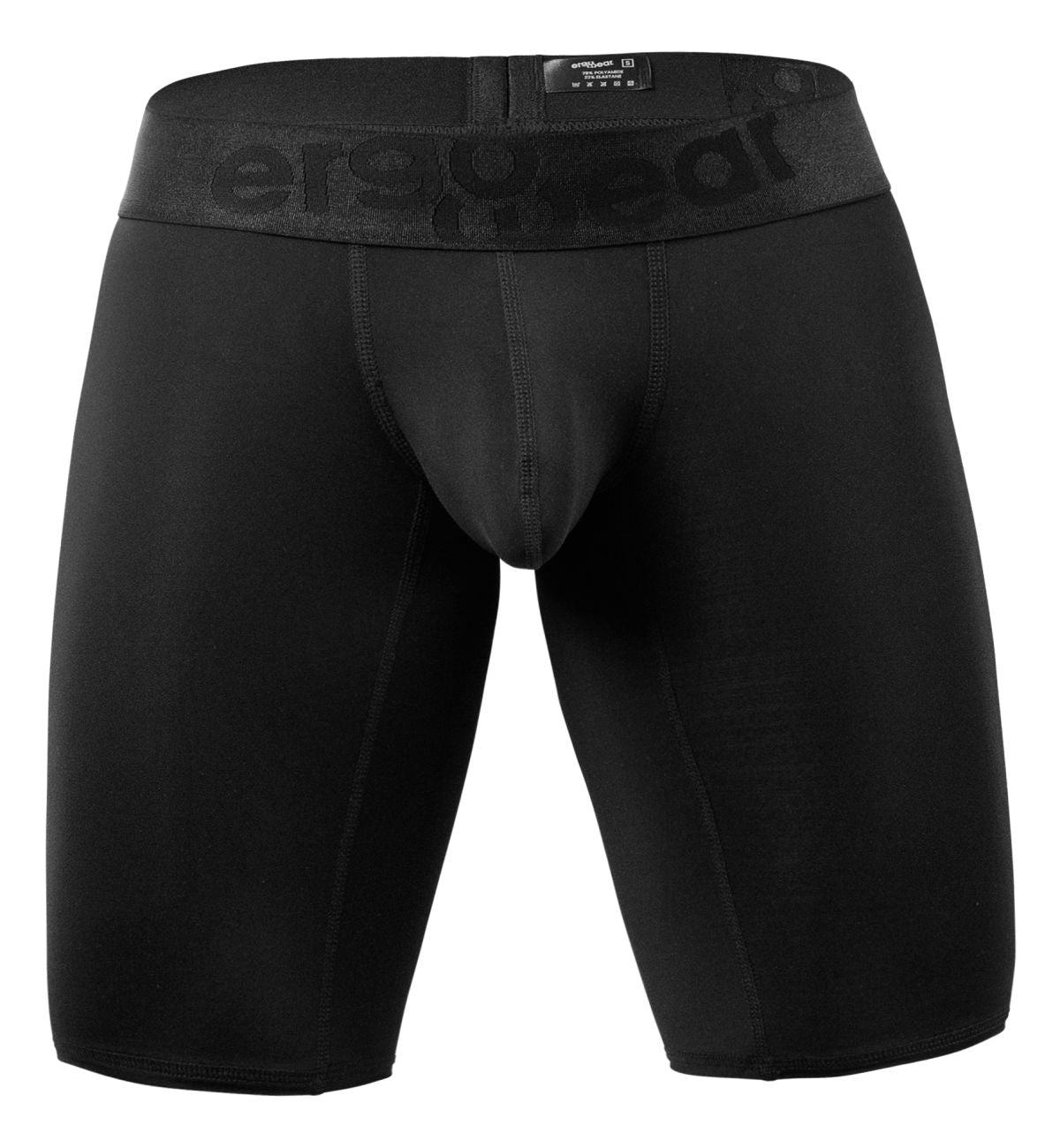 ErgoWear Men's active and swimwear EW1783 MAX BOLD Athletic Shorts Color Black