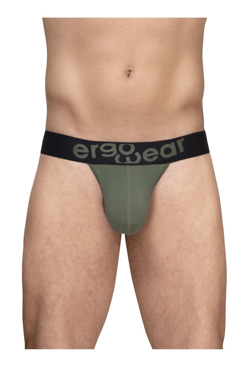 ErgoWear Men's Underwear EW1786 MAX FLOW Bikini Color Dark Green