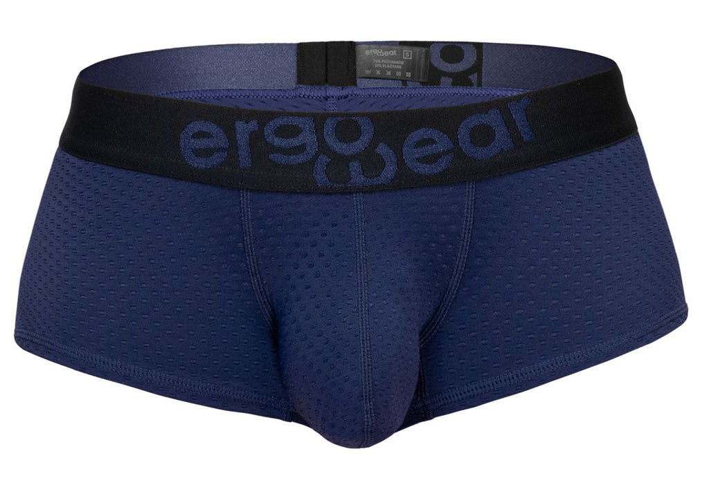 ErgoWear Men's Underwear EW1791 MAX FLOW Trunks Color Dark Blue