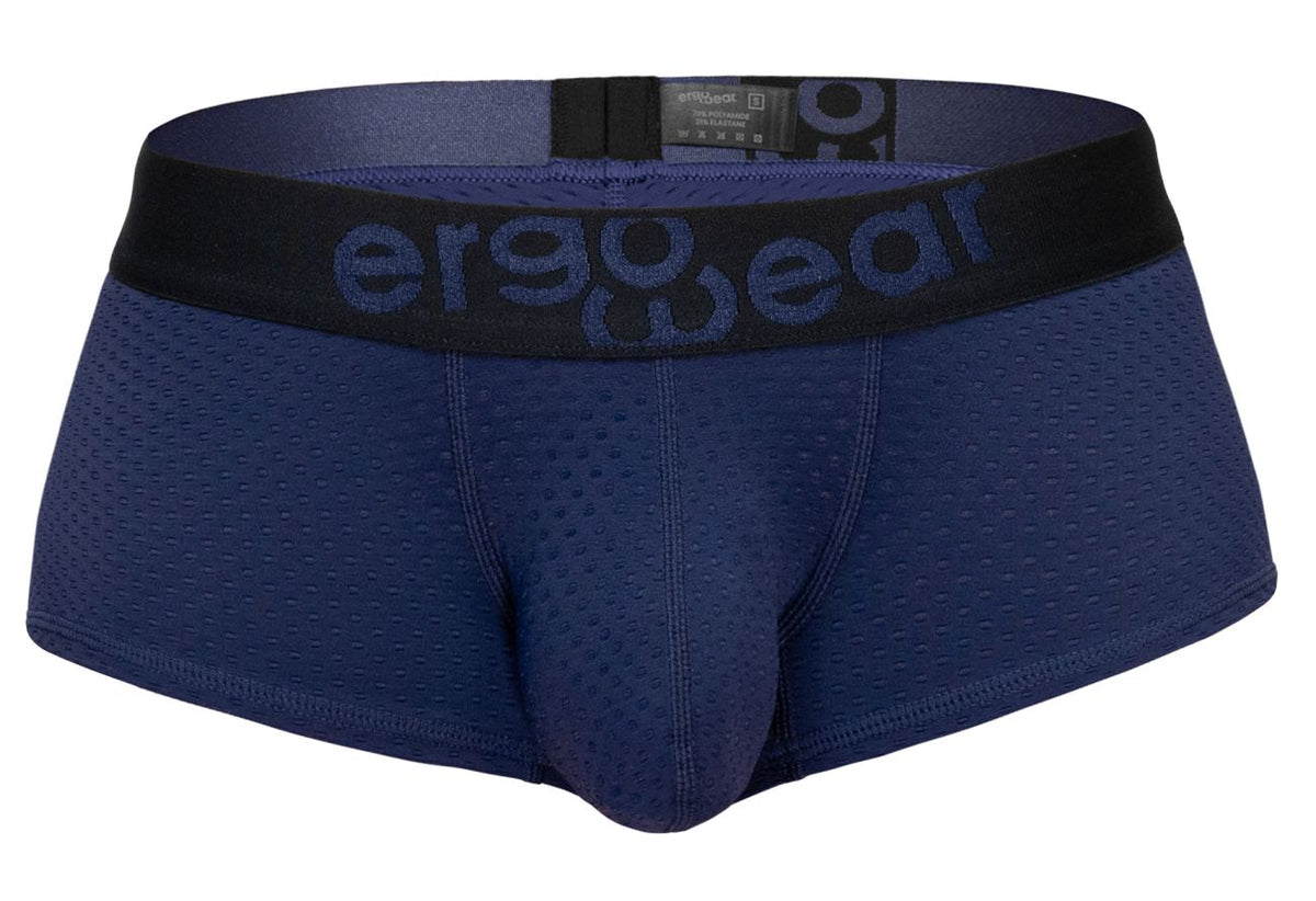ErgoWear Men's Underwear EW1791 MAX FLOW Trunks Color Dark Blue