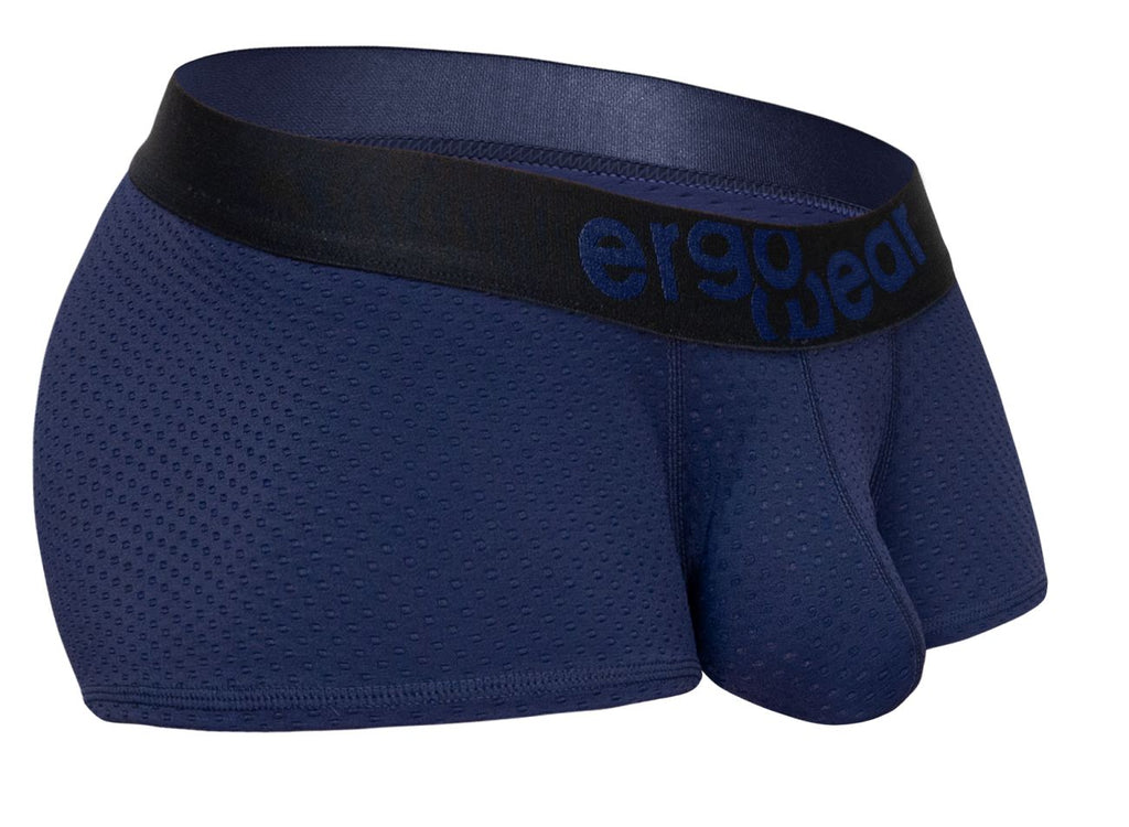 ErgoWear Men's Underwear EW1791 MAX FLOW Trunks Color Dark Blue