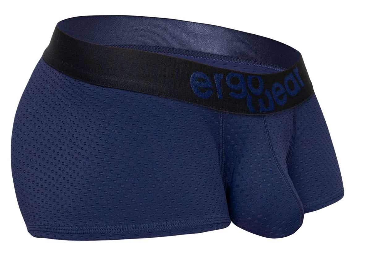 ErgoWear Men's Underwear EW1791 MAX FLOW Trunks Color Dark Blue