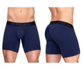 ErgoWear Men's Underwear EW1792 MAX FLOW Boxer Briefs Color Dark Blue