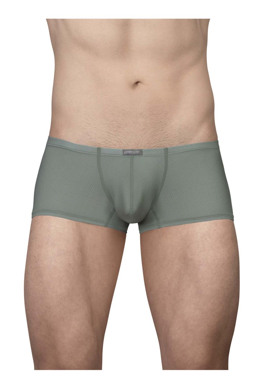 ErgoWear Men's Underwear EW1803 X4D SE Trunks Color Olive Green