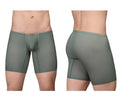 ErgoWear Men's Underwear EW1804 X4D SE Boxer Briefs Color Olive Green