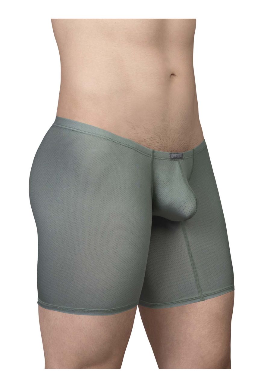 ErgoWear Men's Underwear EW1804 X4D SE Boxer Briefs Color Olive Green