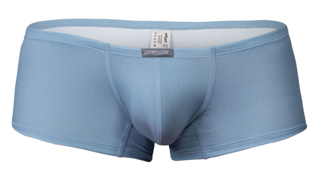 ErgoWear Men's Underwear EW1807 X4D SE Trunks Color Stone Blue