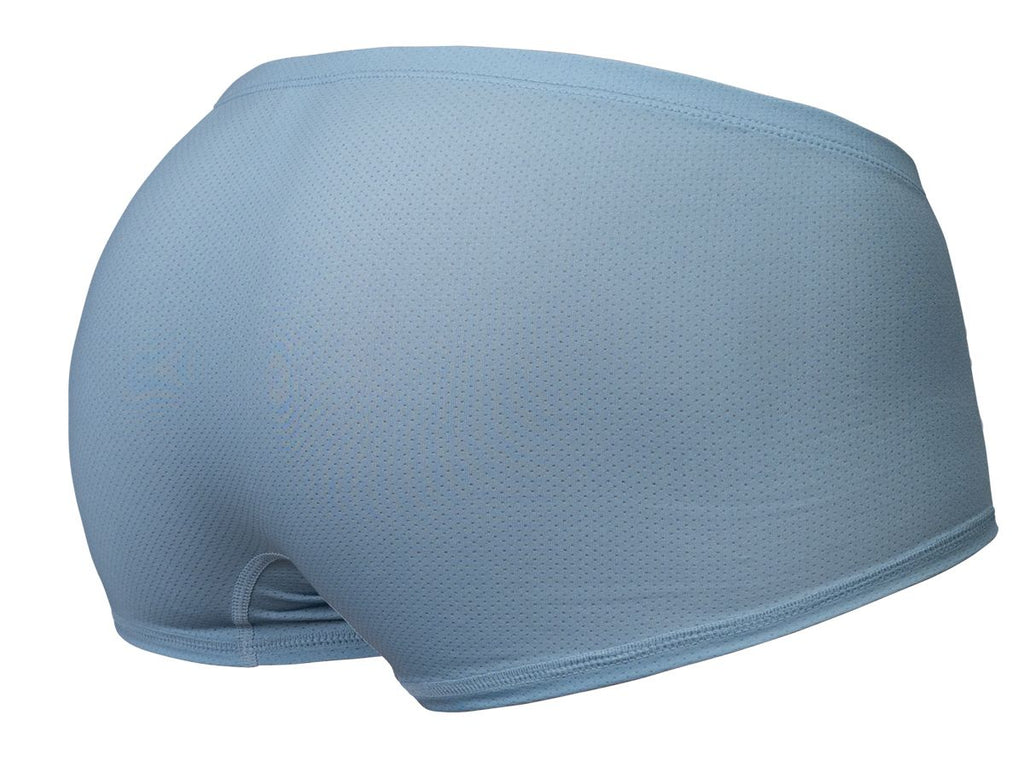 ErgoWear Men's Underwear EW1807 X4D SE Trunks Color Stone Blue
