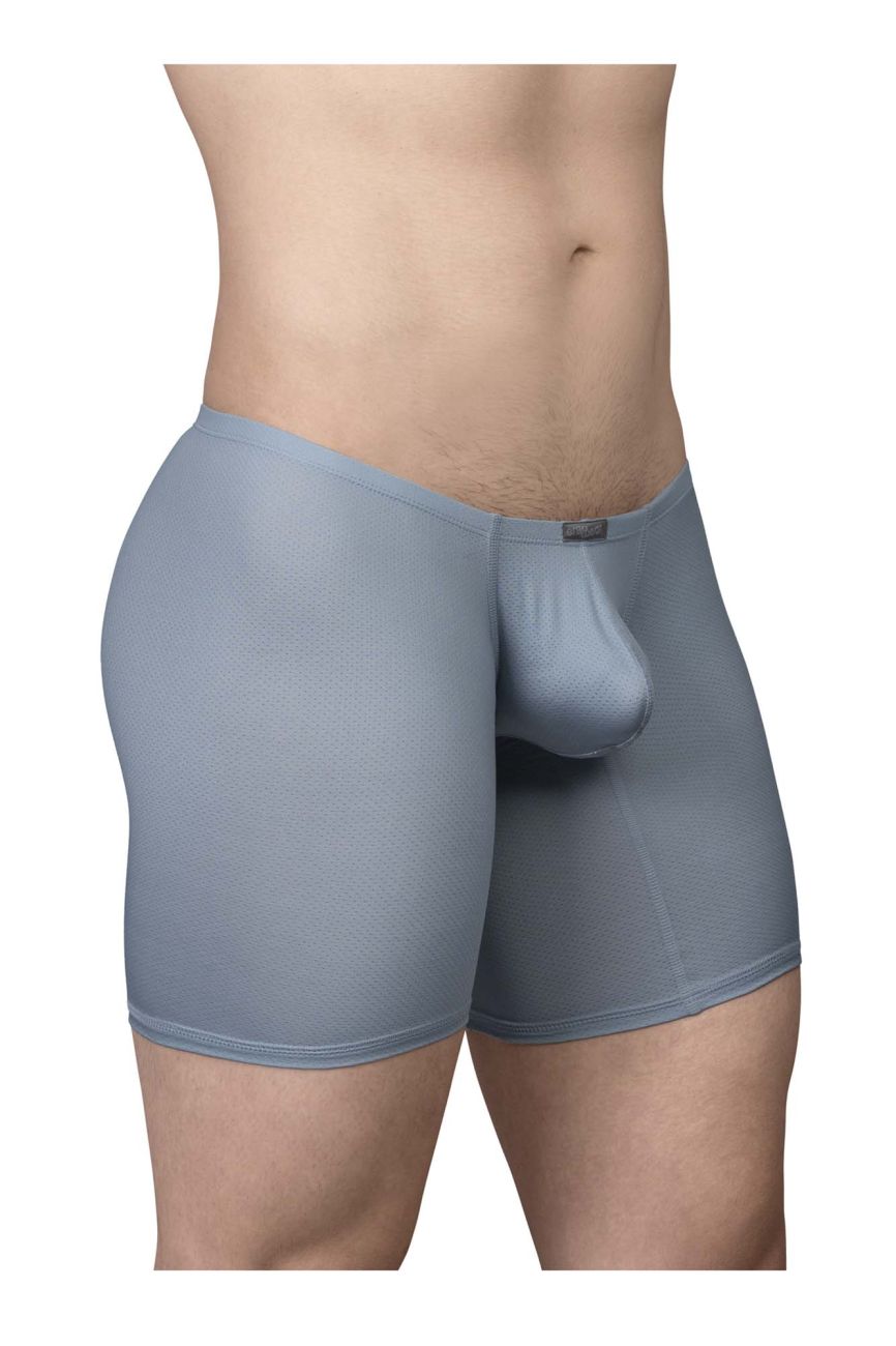 ErgoWear Men's Underwear EW1808 X4D SE Boxer Briefs Color Stone Blue
