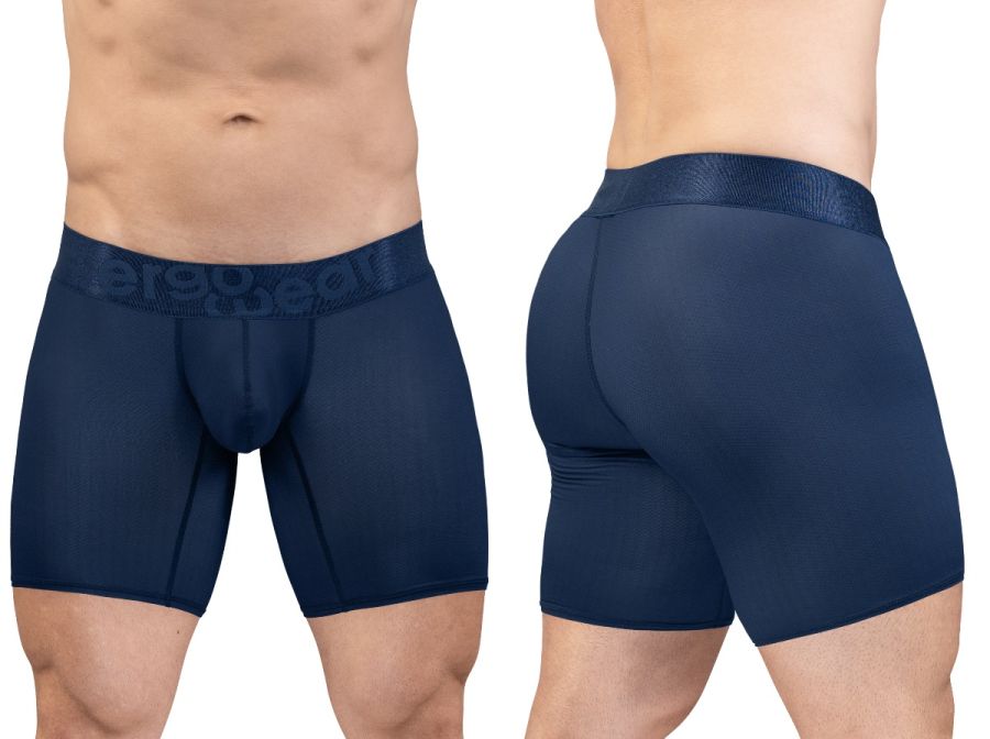 ErgoWear Men's Underwear EW1815 MAX BOLD SE Boxer Briefs Color Dark Blue