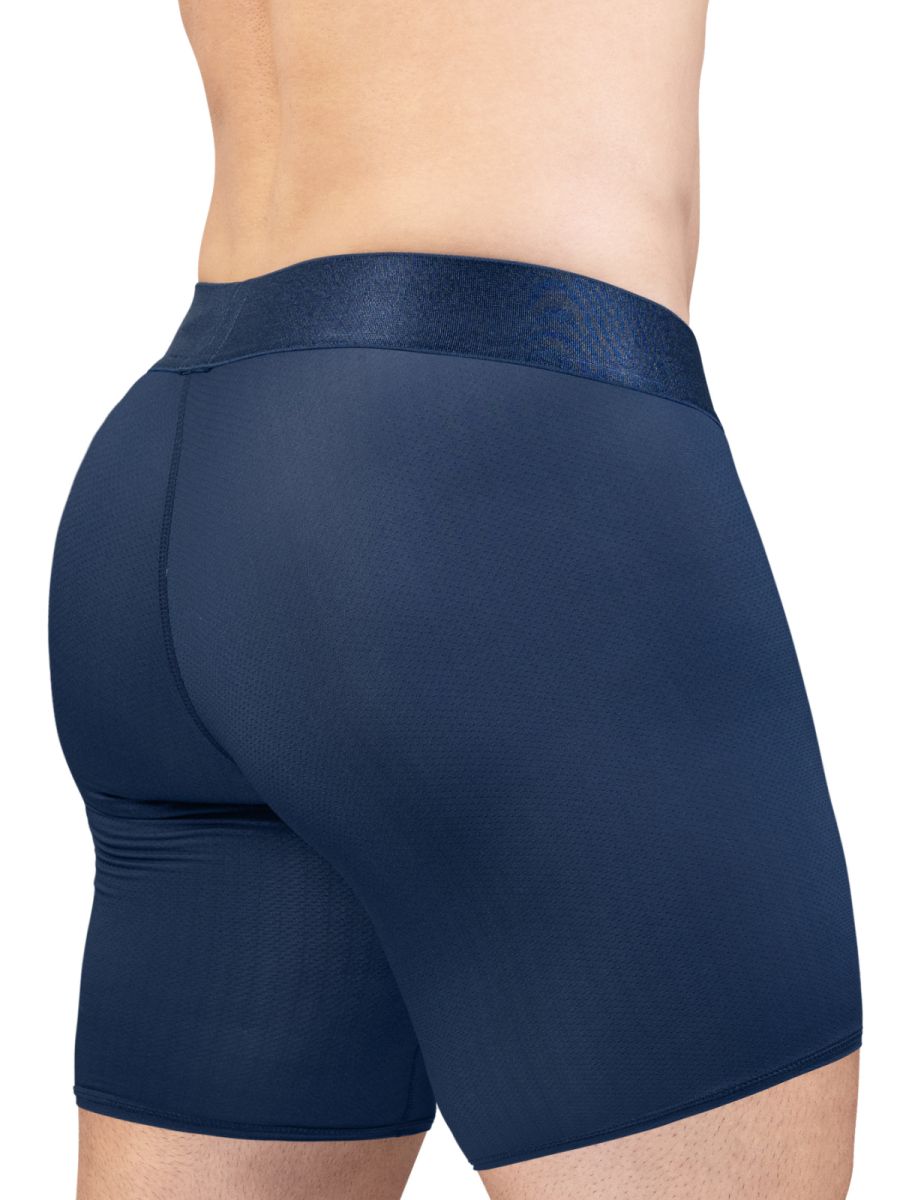 ErgoWear Men's Underwear EW1815 MAX BOLD SE Boxer Briefs Color Dark Blue