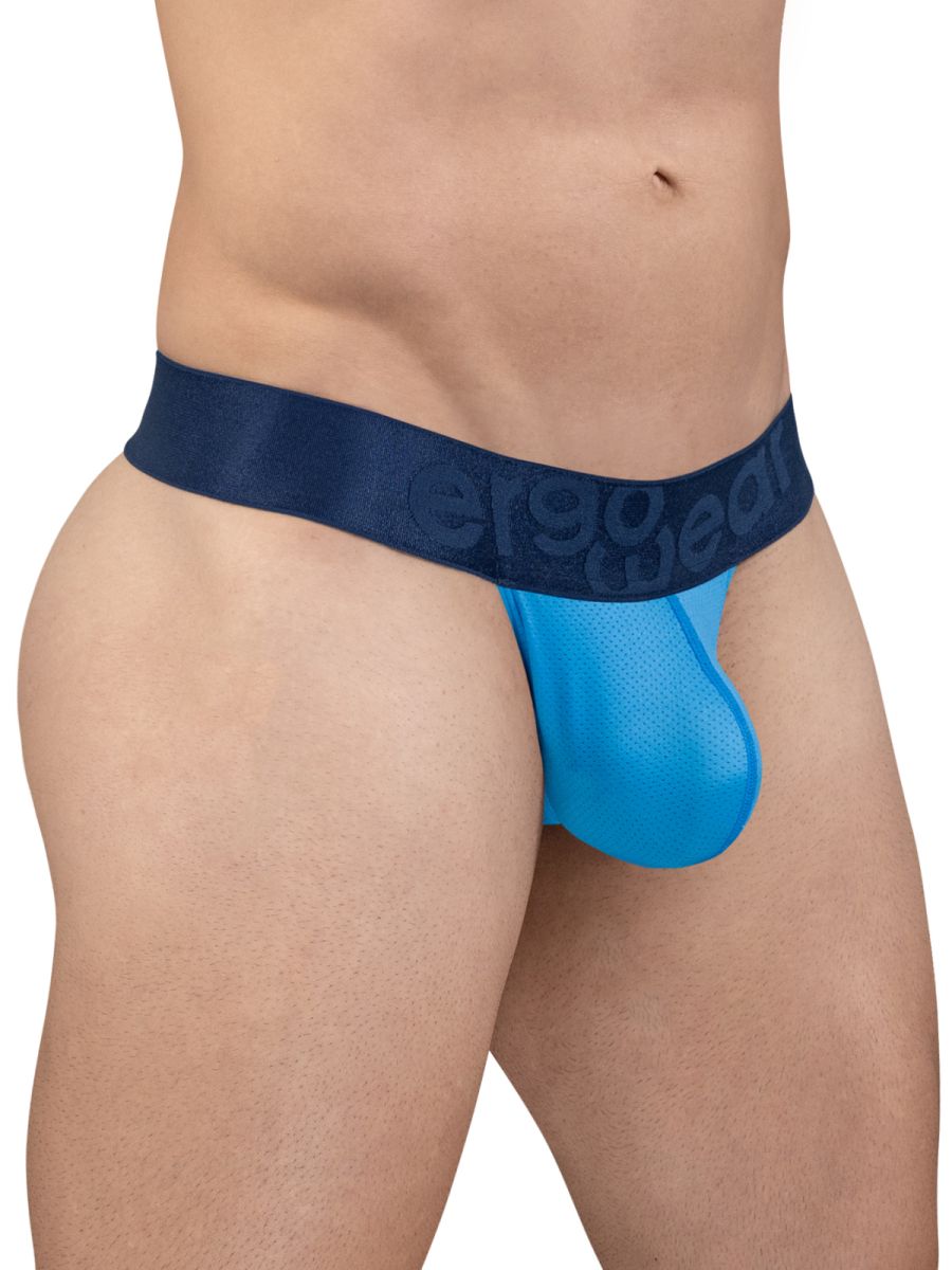 ErgoWear Men's Underwear EW1820 MAX BOLD SE G-String Color River Blue