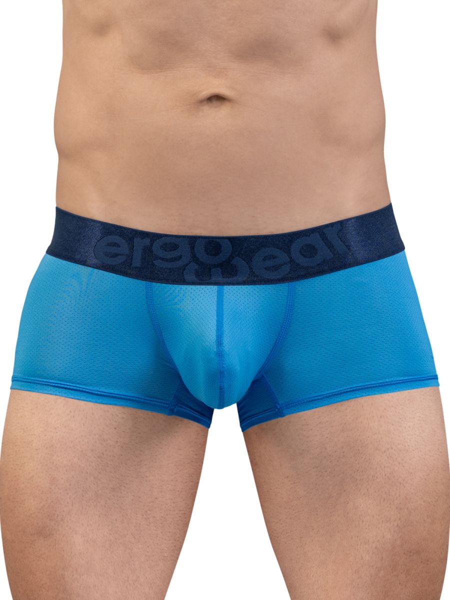ErgoWear Men's Underwear EW1822 MAX BOLD SE Trunks Color River Blue