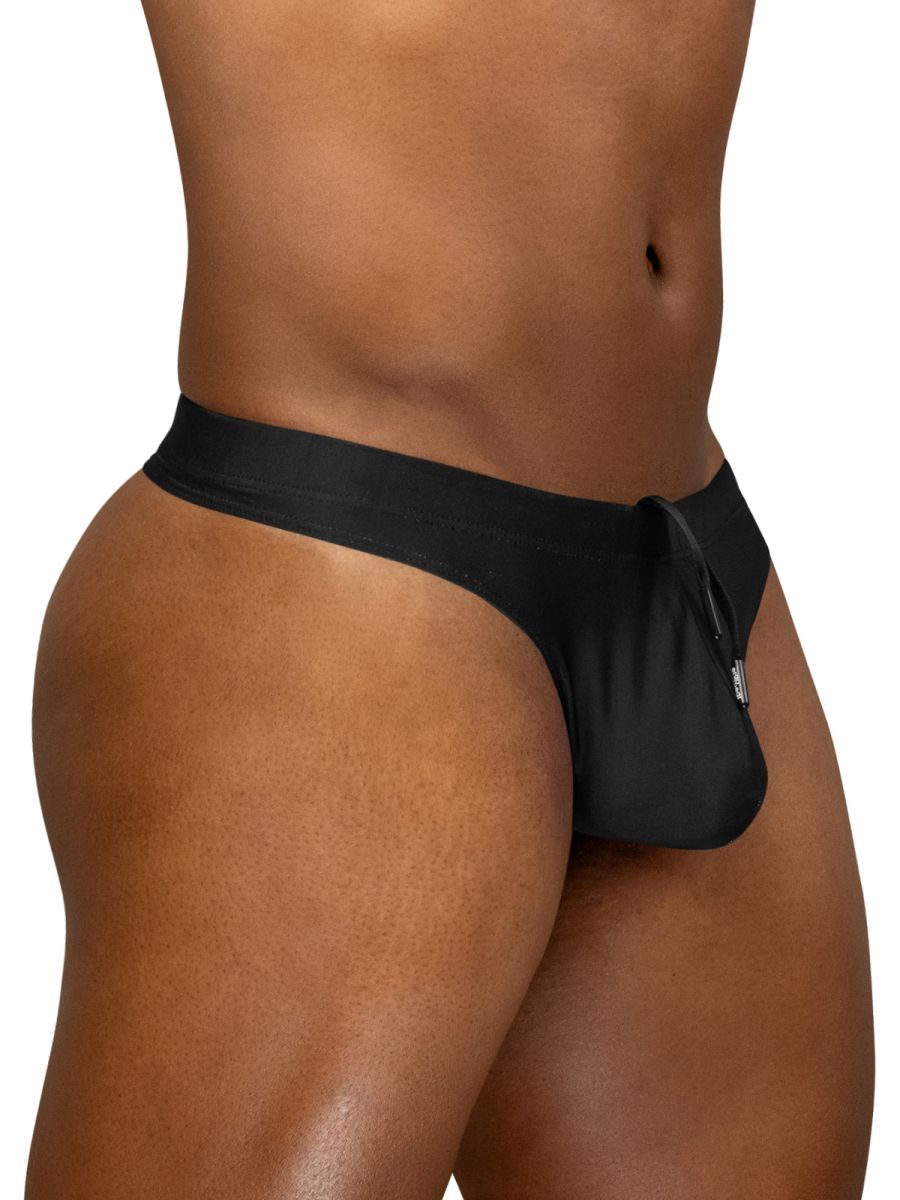 ErgoWear Men's active and swimwear EW1830 X4D SW Swim Thongs Color Black