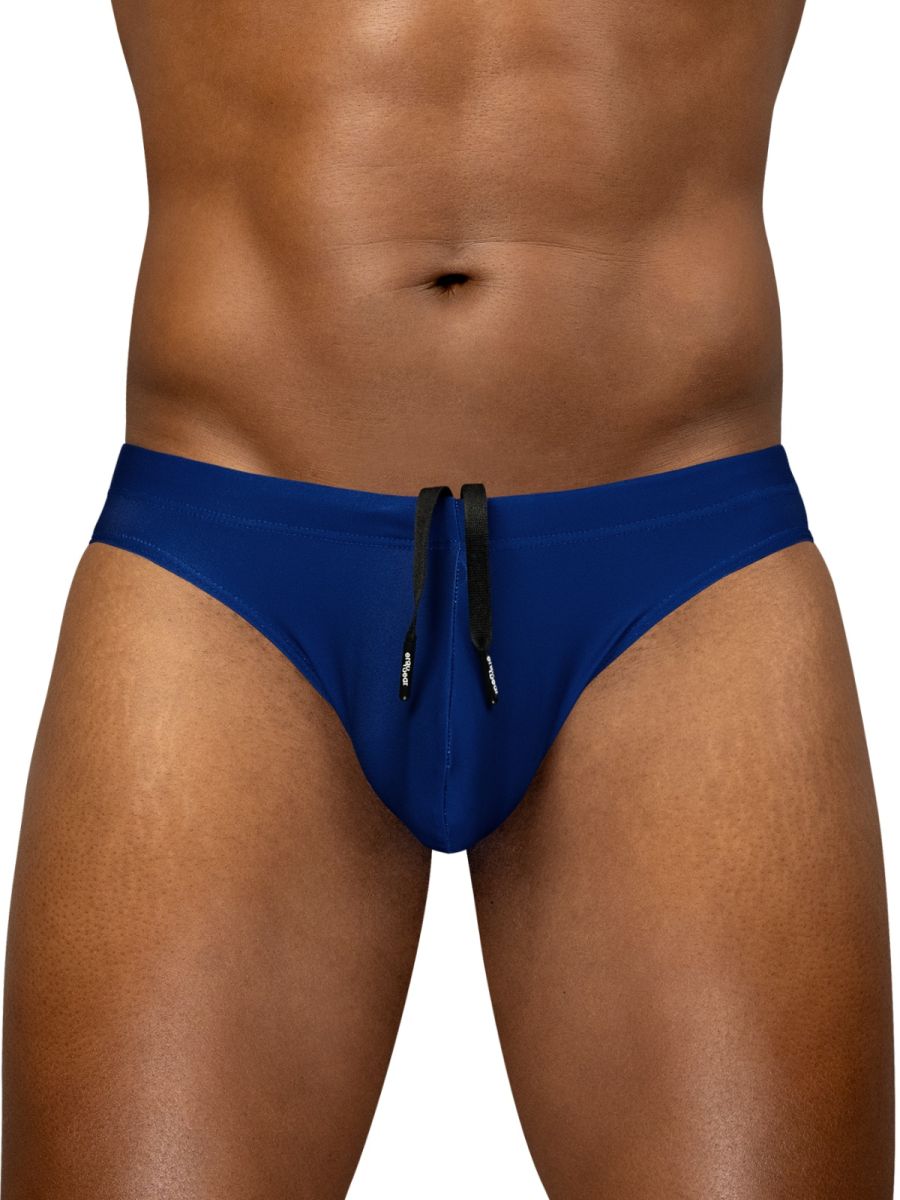 ErgoWear Men's active and swimwear EW1832 X4D SW Swim Thongs Color Blue Indigo