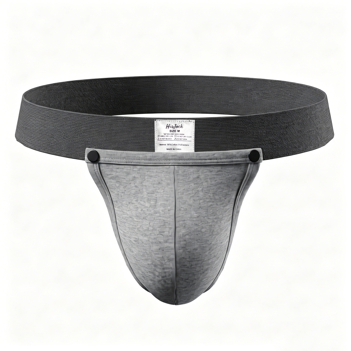 Snap Thong - Grey