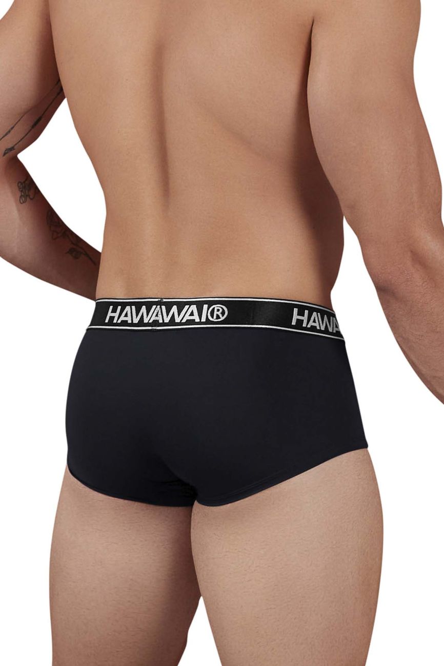 HAWAIR Men's Underwear 41961 Microfiber Briefs Color Black