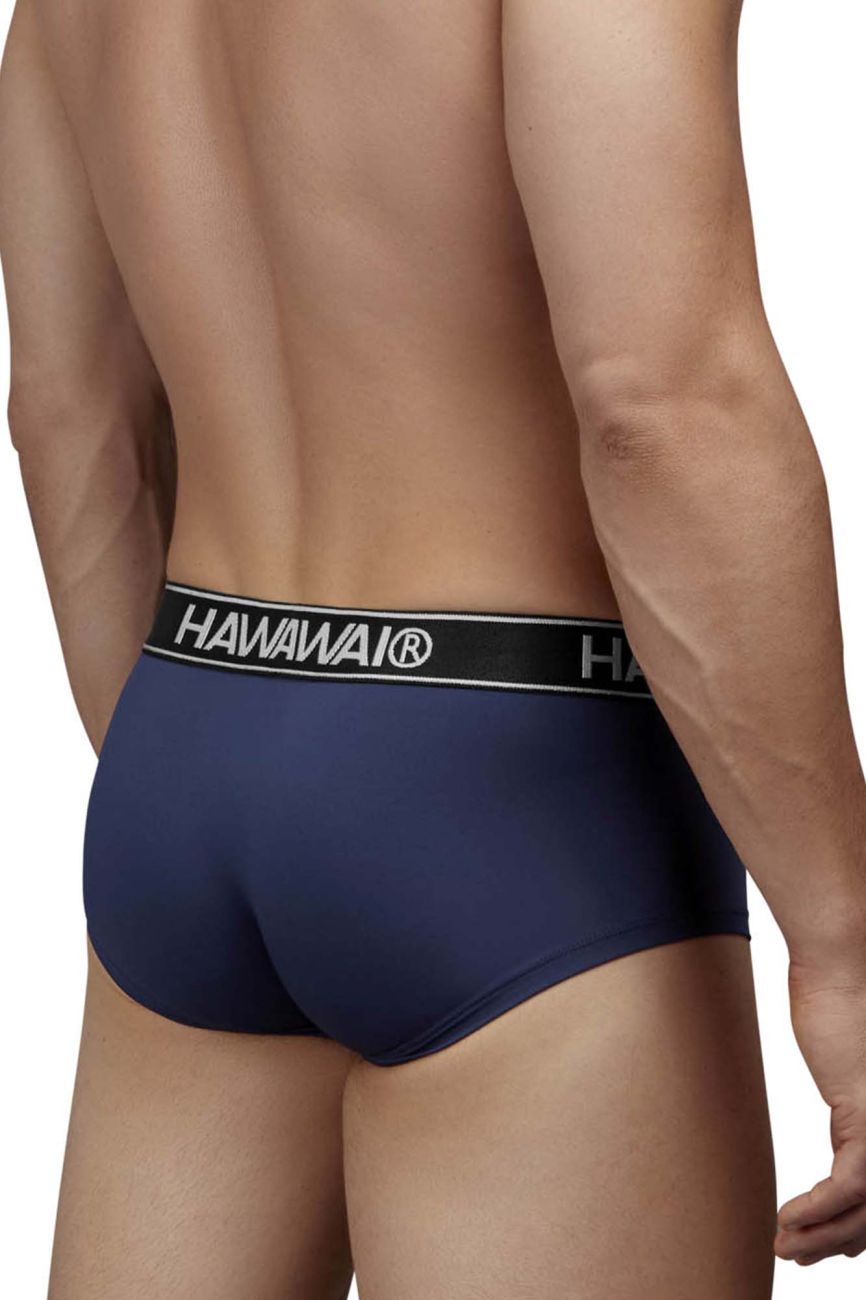 HAWAIR Men's Underwear 41961 Microfiber Briefs Color Dark Blue