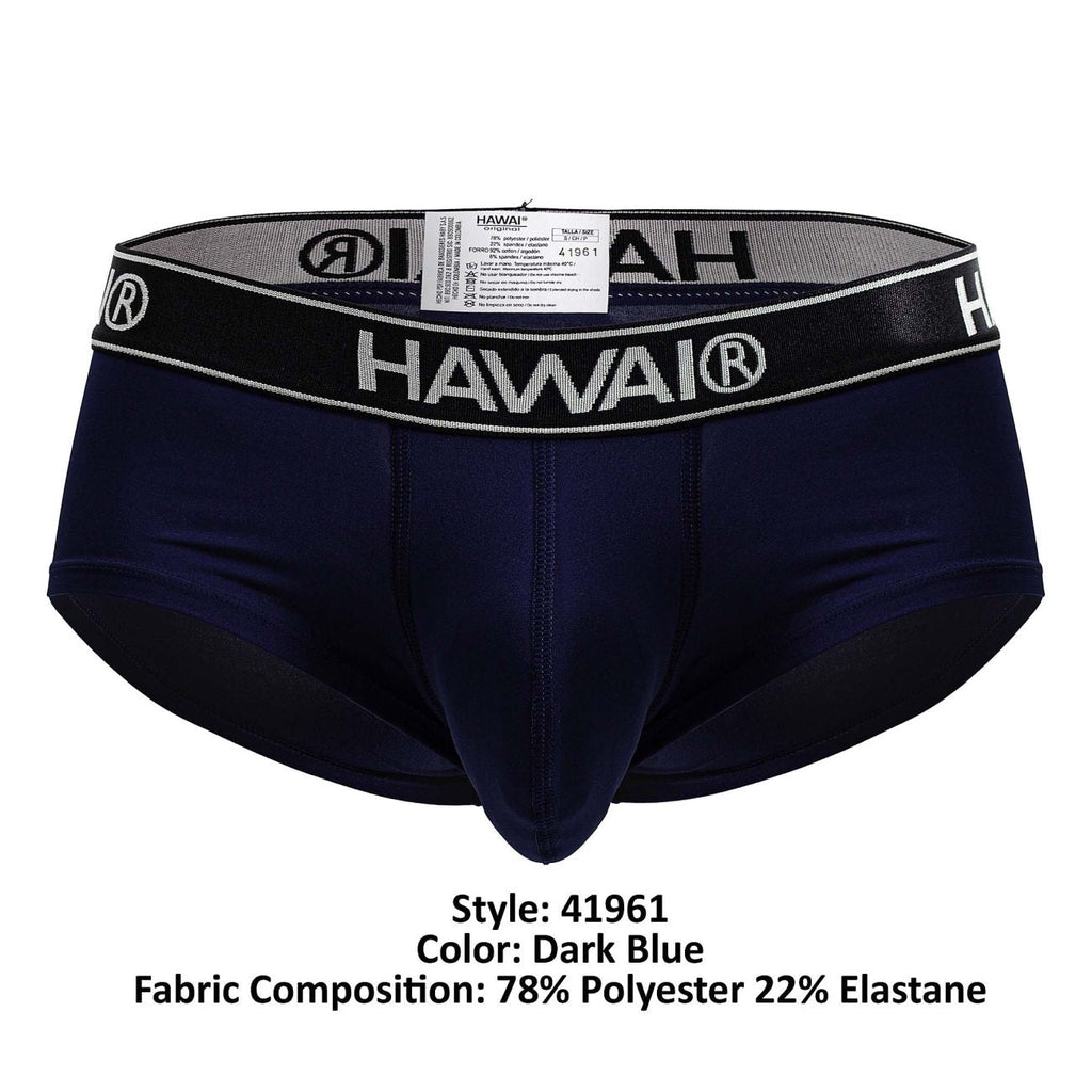 HAWAIR Men's Underwear 41961 Microfiber Briefs Color Dark Blue