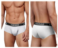 HAWAIR Men's Underwear 41961 Microfiber Briefs Color White