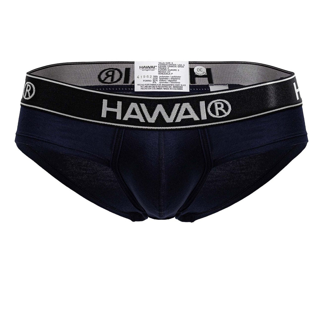 HAWAIR Men's Underwear 41962 Cotton blend Briefs Color Dark Blue-01